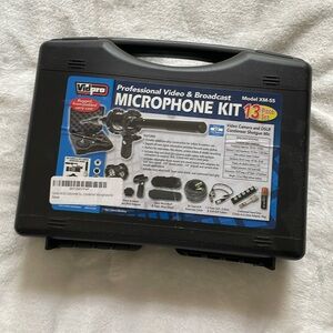 Vidpro | Professional Video and Broadcast Microphone Kit 13 Pieces Model…